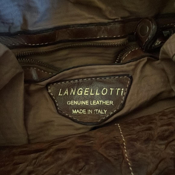Langellotti- Brown Tote - Picture 5 of 8